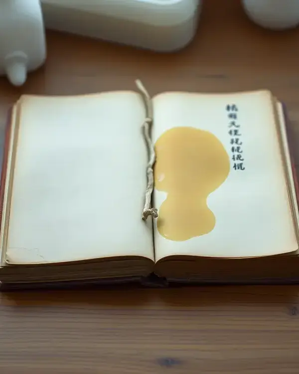 修復前の江戸時代の和綴本